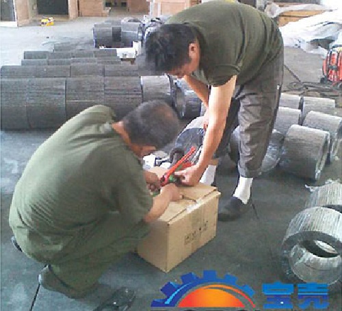 山東某集團定制的寶殼牌壓輥殼順利發(fā)貨